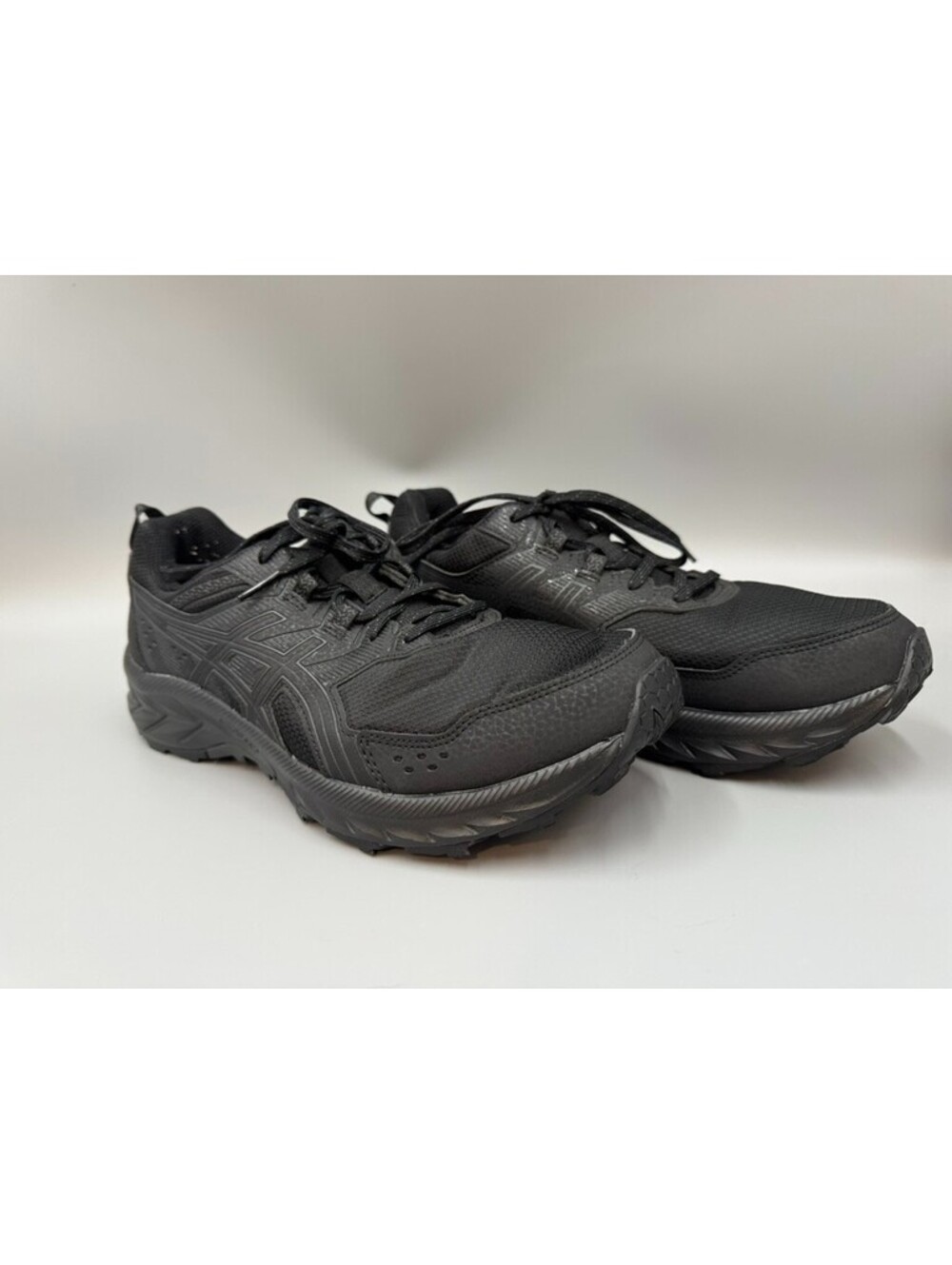 Women’s ASICS GEL-Venture 9 Trail Running Shoes, Black, Size 11